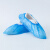 科力邦（Kelibang） 一次性鞋套 PE防水防滑耐磨防尘保洁实验室车间清洁鞋套 均码200只 蓝色 KB6002