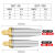承琉丙烷割嘴梅花氧气割嘴100型割炬嘴G07割咀30割枪嘴分体液化气 精品国标G07-100-1%2310只装