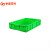 周转箱10cm高箱蓝色长方形盆面团披萨加工塑料箱 绿色外尺寸长630宽425高115毫米
