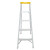 兴航发 XHF-LDCR1.8 铝合金单侧人字梯1.8米 6步铝合金折叠梯子工具盒梯子1.2米-3米规格承重100KG加厚工程梯