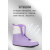 飞鹰 FBS溜冰鞋 成人花式轮滑鞋平花鞋直排轮旱冰鞋滑轮滑冰鞋高校 紫色鞋+轮滑包 39-40