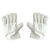 指标（NORM） 双经帆布五指单手套 白色 均码 1双价格100双起订