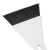 金诗洛 K5396 简约清洁桌面扫帚 迷你小扫帚套装可站立式扫帚小型撮箕垃圾铲扫帚 白色
