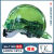 新款透明安全帽工地防砸抗压可视监理电车头盔印字 透明安全帽[绿色]