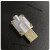 适用于手机插头配件type c外壳USB金属外壳数据线充电线键盘线DIY type c银色外壳