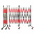 普舍（PUTSCHE）折叠式防护栏电力伸缩围栏可移动不锈钢安全隔离护栏 万向轮款 高1.2*2.5米