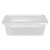联嘉 方形餐盒 1000ml一次性外卖透明塑料打包盒汤碗保鲜盒 300套  定制