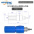 优吉熊M4*44开孔10接线柱4mm香蕉插头母座电源面板插座设备24A接线端子 红色1个