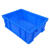 Corej塑料周转箱 储物箱胶箱零件盒元件盒收纳箱工具箱物料盒 540*415*240mm蓝色
