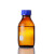 GL45蓝盖瓶玻璃丝口试剂瓶100/250/500/1000/2000mL 透明棕色螺口带刻度色谱流 500mL 棕色 GL45