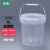 水杉6L透明加厚pp塑料桶工业用桶商用桶存储桶