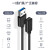 双头Typec转USB3.0转换器适用于苹果PD线转换USB华为耳机连接电脑听歌通话充电数据线延长线 Type-C母头转USB公-转接线 1.5m