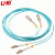 利合光电（LHG）LC-SC多模万兆双芯光纤跳线OM3-300低烟无卤两端双头跳纤连接尾纤 5米