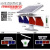 太阳能警示爆闪灯施工夜间路障三脚架路边超亮红蓝交通安全信号灯 分体铝壳带铁锚双面爆闪灯