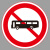 谋福（CNMF）交通标志指示牌 停车场标识牌可定制【禁止大型客车通行-贴反光膜雕刻（加铝槽和抱箍）】