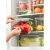 栗好嘉2023年新款冰柜保鲜盒冰箱收纳盒保鲜透明鸡蛋水果蔬菜冷冻密封盒 窄型小号