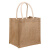 SKIDS麻布袋包定制手绘diy环保便当袋手提亚麻购物黄麻袋棉麻帆布袋子 新包心款大号 32x13x21cm 。