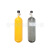 呼吸器钢瓶通用 30MPa压缩空气 空气呼吸器气瓶钢瓶 钢材质 具体规格