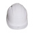 代尔塔/DELTAPLUS102009PP有孔白色防撞头盔安全帽+1个双色单处logo定制印字建筑工地施工用1顶