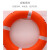 飞尔（FLYER）游泳圈 防汛救灾泡沫泡沫圈 专业水域救援救生圈 【大号 橙色】