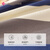 洁丽雅（Grace）亲肤四件套1.5/1.8米床上用品被单床单枕套被套200*230cm蓝色格调