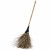 兰诗（LAUTEE）DM-212 竹扫把 环卫物业清洁扫把笤帚 竹柄中号黑皮1.7斤款1个