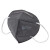 保为康 防颗粒物活性炭呼吸器 折叠式防护口罩 （活性炭耳带式KN95） 1866 60只/盒