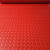 居拾忆 牛筋防滑垫橡胶PVC垫防水塑料浴室厨房楼梯车间仓库地胶板工厂塑料垫 2.5mm厚红色1.6米宽15米长