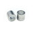 鹿色 钢丝绳铝套圆形铝套铝接头铝卡头 椭圆形铝套M5（20个) 一包价 