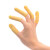 稳斯坦 WST530 一次性乳胶手指套 手指套 防滑手指套 A1进口净化米黄500g