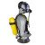 XMSJ正压式消防空气呼吸器 钢瓶呼吸器L 6L 6.L碳纤维呼吸器0 C认证 6L备用钢瓶带阀门
