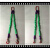 京京 吊装带起重吊带吊钩勾吊具吊绳吊装神器工业行车组合2/4叉腿索具 3吨1.5米2腿