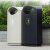 迪恩斯（DEANS）户外不锈钢垃圾桶大号小区公园室外果皮箱商用垃圾箱 D-14黑白组合款