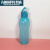 百春宝500ml圆形方形依可塑料环保瓶/便携运动水壶水瓶随手杯 1升子母盖纯海蓝