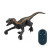 欧锐（ourui）遥控恐龙儿童玩具仿真动物电动暴走迅猛龙男孩生日礼物 3701-1迅猛龙（银灰色）