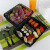 理研 J8520一次性饭盒生鲜盒水果蔬菜快餐盒外卖便当盒打包寿司盒子整箱400套