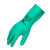 霍尼韦尔防化手套1副丁腈耐酸碱耐油工业防水劳保手套LA102G 9码