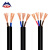 天环电缆 YC 3×70+1×25国标重型橡套线 软橡套电缆 黑色1米 【定制款不退换】交货期15天左右