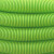 冰禹 BYX-23 波纹塑料管道 新风pe管风管软管 软管通风双壁波纹管配件 φ110mm 绿色30米