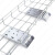 沃数 网格桥架 BXG 304不锈钢网状线槽下线板 1片 机房桥架线缆导线引出下线保护板