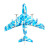 天智星遥控客机可飞安125双发超大客机航模kt板魔术板耐摔板航模飞机固 8分钟续航 乳白色 耐摔板 空机+配件包