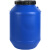 适用于发酵桶塑料桶圆桶化工桶密封桶级困水桶储水桶堆肥酵素桶 25L蓝圆加厚款