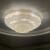 与善 水晶灯吸顶灯LED客厅灯简约大气现代卧室餐厅网红灯具 直径80CM三层+三色变光 高亮版