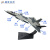 雅欧风尚歼20飞机模型仿真合金歼二十战斗机模型J20飞机金属模型送礼收藏1:48 哑光黑