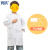 寰跃 儿童白大褂学校验室幼儿园表演服装 棉平口袖 XS建议身高（100~110)
