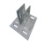 好工邦   打孔焊接预埋件铁板 预埋件钢板加工 焊接加工定制  500*500*5mm/块     单位：块