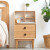原始原素 实木床头柜 北欧简约现代卧室家具双抽储物收纳柜 JD1321
