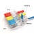 浙简固定 快速接线端子PCT系列 电源线 并线分线软硬线 多进多出 LT-615透明(10个)