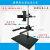 机器视觉微调实验支架 CCD工业相机支架+万向光源架 款高1200mm_RH-MVT3-1200-1