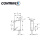 康睿得（CONTRINEX）透明物检测C23系列光电开关/传感器TRR-C23PA-PMK-10B